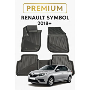Renault Symbol 2018+ Uyumlu 3d Oto Paspas Premium