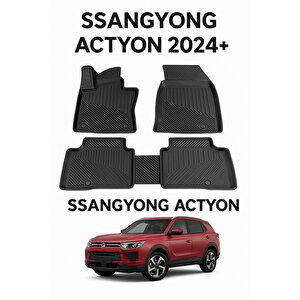 Ssangyong Actyon 2024+ Uyumlu 3d Oto Paspas Premium