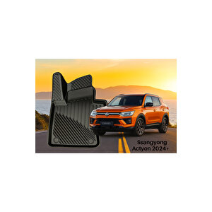 Ssangyong Actyon 2024+ Uyumlu 3d Oto Paspas Premium