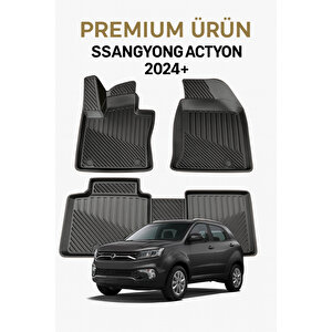 Ssangyong Actyon 2024+ Uyumlu 3d Oto Paspas Premium