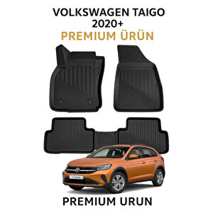 Volkswagen Taigo 2020+ Uyumlu 3d Oto Paspas Premium
