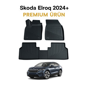 Skoda Elroq 2024+ Uyumlu 3d Oto Paspas Premium