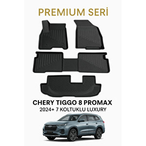 Chery Tiggo 8 Promax 2024+ 7 Koltuklu Luxury 3d Oto Paspas Premium