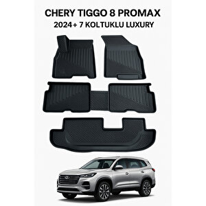 Chery Tiggo 8 Promax 2024+ 7 Koltuklu Luxury 3d Oto Paspas Premium