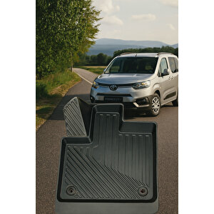Toyota Proace City Uyumlu 3d Oto Paspas Premium