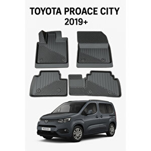 Toyota Proace City Uyumlu 3d Oto Paspas Premium