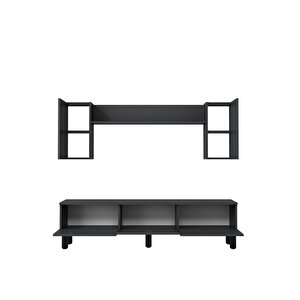 1355tv180-1ct Tv Sehpasi,tv Üni̇tesi̇ ANTRASİT-SİYAH