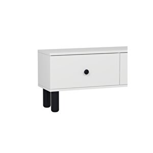 1355tv180-1ct Tv Sehpasi,tv Üni̇tesi̇ BEYAZ-SİYAH