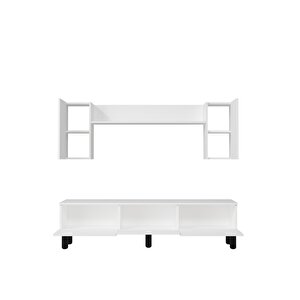 1355tv180-1ct Tv Sehpasi,tv Üni̇tesi̇ BEYAZ-SİYAH