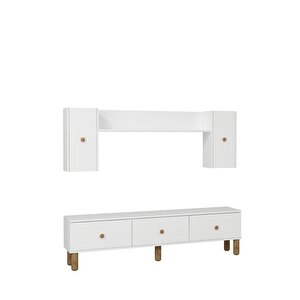 1355tv180-1ct Tv Sehpasi,tv Üni̇tesi̇ BEYAZ-SAFİRMEŞE