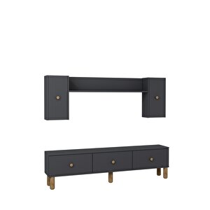 1355tv180-1ct Tv Sehpasi,tv Üni̇tesi̇ ANTRASİT-SAFİRMEŞE