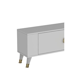 Tv1354ct Retro-32 Tv Sehpasi BEYAZ-ALTIN