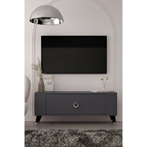 Tv1354ct Retro-32 Tv Sehpasi ANTRASİT-GÜMÜŞ Antrasit Gümüş