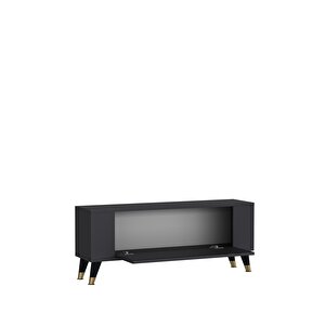 Tv1354ct Retro-32 Tv Sehpasi ANTRASİT-ALTIN