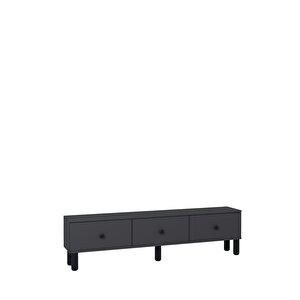 1357tv180-1ct Tv Sehpasi ANTRASİT-SİYAH Antrasit - Siyah