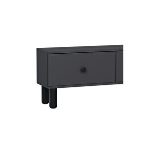 1357tv180-1ct Tv Sehpasi ANTRASİT-SİYAH