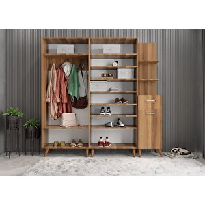 Eko Life 5 Kapaklı Portmanto Ceviz P.b.l.e_3_200cm 200 cm