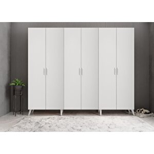 Bar Eko Altı Kapaklı Portmanto Beyaz P.a.b.e_1_208cm 208 cm