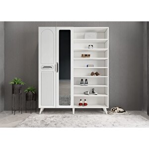 Membran Life Dört Kapaklı Portmanto Beyaz P.d.m.l_1_140cm 140 cm