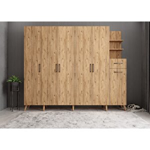 Harika Eko Altı Kapaklı Portmanto Çam P.a.h.e_3_208cm