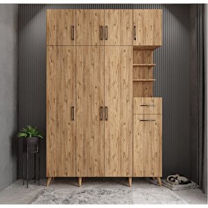 Eko Yıldız Dört Kapaklı Ayakkabılık Çam P.d.y.e_3_160cm 160 cm