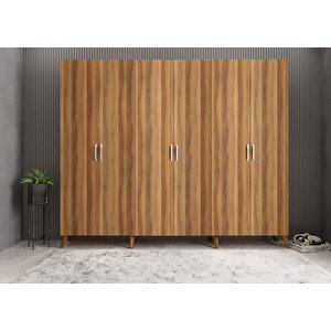 Bar Eko Altı Kapaklı Portmanto Ceviz P.a.b.e_5_240cm 240 cm