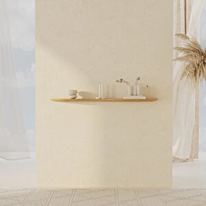 Blob Raf 120 Cm Sağ Ahşap