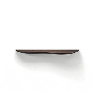 Blob Koyu Meşe Raf 120 Cm Sağ