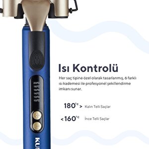 Profesyonel Seramik Wag Su Dalgası Saç Maşası Hhc-03