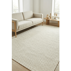 Modern Halı Sisal Bukleli Halı Krem Halı Salon Halısı Oturma Odası Halısı Koridor Halısı Yolluk