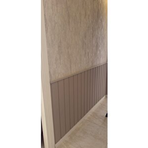 Psh-250 Soft Touch Yeni Gri Mdf Duvar Paneli