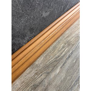 10 Cm Yalı Serisi B Model Amerikan Ceviz Pvc Süpürgelik