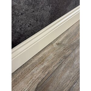 10 Cm Yalı Serisi B Model Açık Satın Pvc Süpürgelik