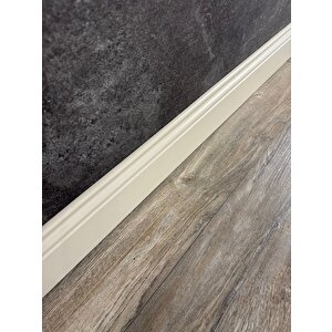 10 Cm Yalı Serisi B Model Açık Satın Pvc Süpürgelik