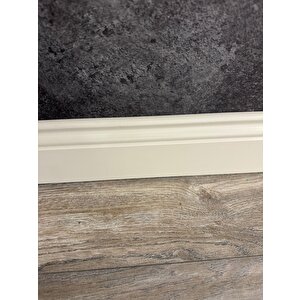 10 Cm Yalı Serisi B Model Açık Satın Pvc Süpürgelik