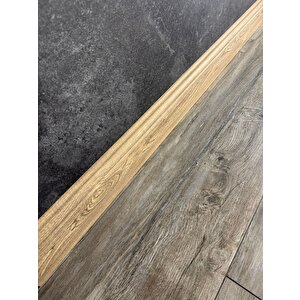 10 Cm Yalı Serisi B Model Yenice Meşe Pvc Süpürgelik