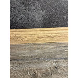 10 Cm Yalı Serisi B Model Yenice Meşe Pvc Süpürgelik