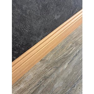 10 Cm Yalı Serisi B Model Yeni Meşe Pvc Süpürgelik