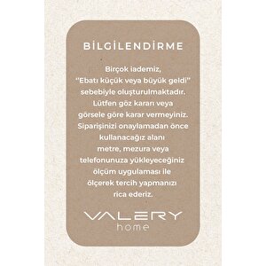 Vl Yıkanabilir Kaymaz Tabanlı Violin Embos Kesme Rulo Halı Yolluk Krem Z1002b