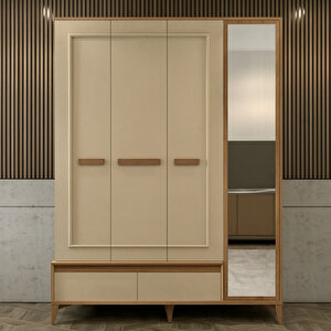 Uzungöl 4 Kapaklı Gardırop 4 Kapaklı