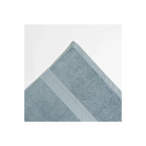 Laure Penye Pamuk Banyo Havlusu Mavi 90x150 Cm