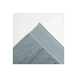 Poppy Penye Pamuk Yüz Havlusu Mavi 50x90 Cm