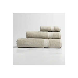 Laure Penye Pamuk El Havlusu Ekru 30x50 Cm