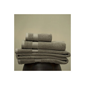 Laure Penye Pamuk El Havlusu Taş 30x50 Cm