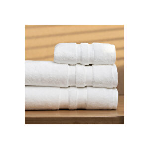 Narciso Penye Pamuk El Havlusu Beyaz 30x50 Cm