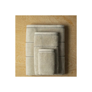 Copper Penye Pamuk El Havlusu Ekru 30x50 Cm