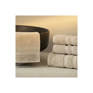 Dandelion Pima Pamuk Banyo Havlusu Bej 90x150 Cm