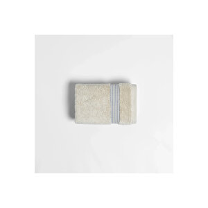 Violette Penye Pamuk El Havlusu Beyaz Bej 30x50 Cm