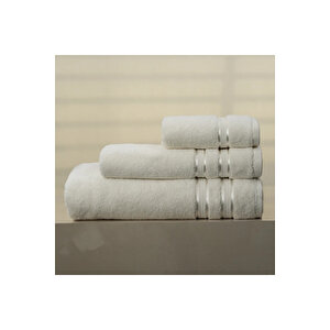 Olite Penye Pamuk El Havlusu Ekru 30x50 Cm