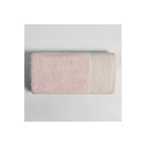 Poppy Penye Pamuk Yüz Havlusu Açık Pembe 50x90 Cm